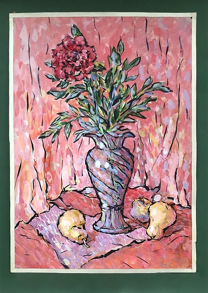 Watercolor Still Life with Pears Kurilko Irina