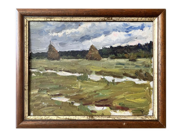 Painting Summer landscape, artist Turansky Alexander