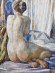 Painting Girl, nude, artist Turansky Alexander