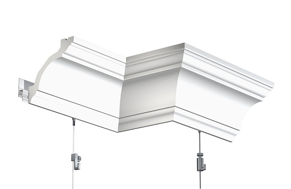 підвісна система картин, захована за карнизом підвісна система картин, захована за карнизом