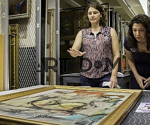 чистка картин написанных маслом