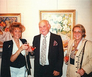 Кокин М.А. Галерея "Duran", презентация выставки (Мадрид, Испания, 1997 г.)