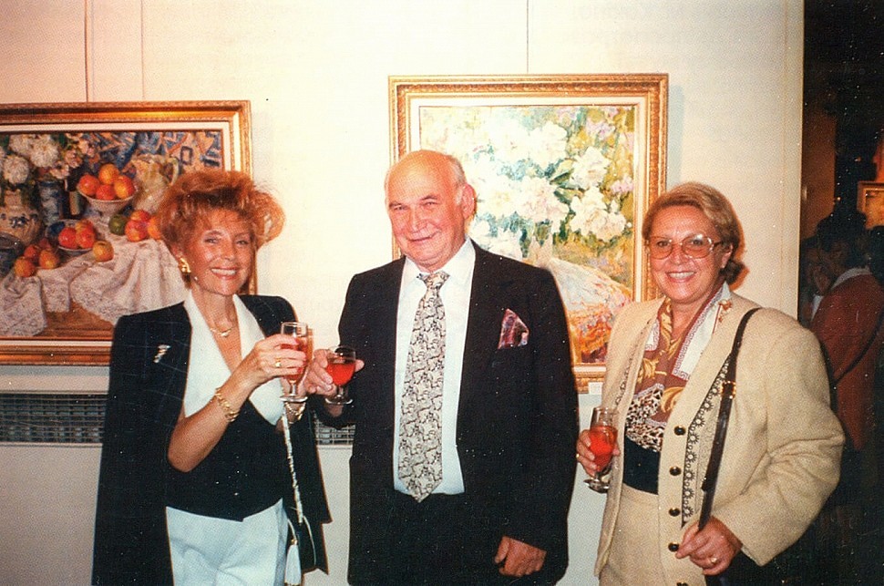 Кокин М.А. Галерея "Duran", презентация выставки (Мадрид, Испания, 1997 г.)