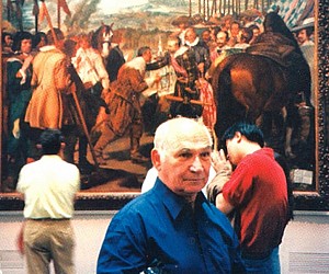 Кокин М.А. Музей "Прадо", возле картини Веласкеса