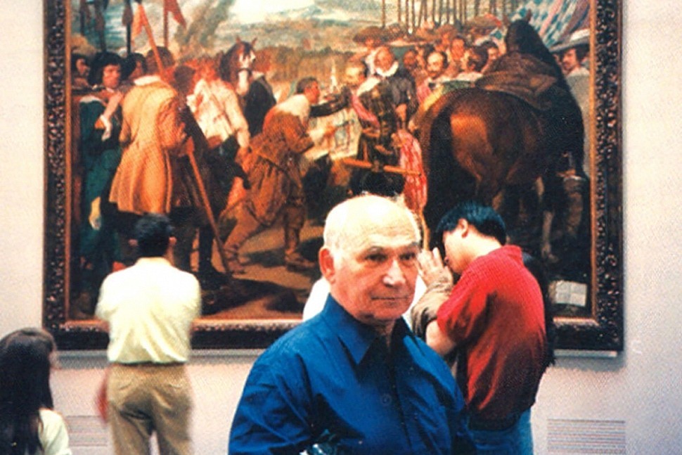 Кокин М.А. Музей "Прадо", возле картини Веласкеса