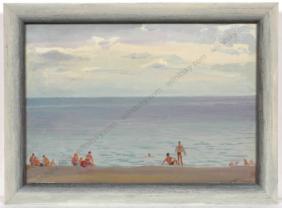 картина Чалого Николая Черноморский пляж