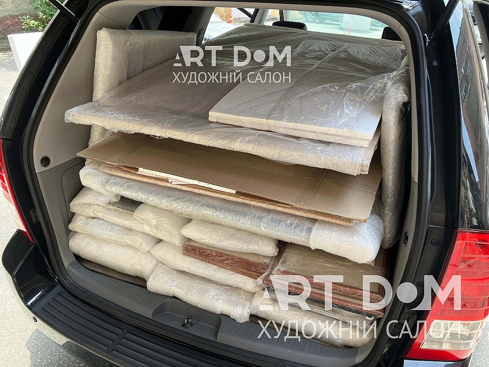 transportation of paintings, delivery of art objects abroad
