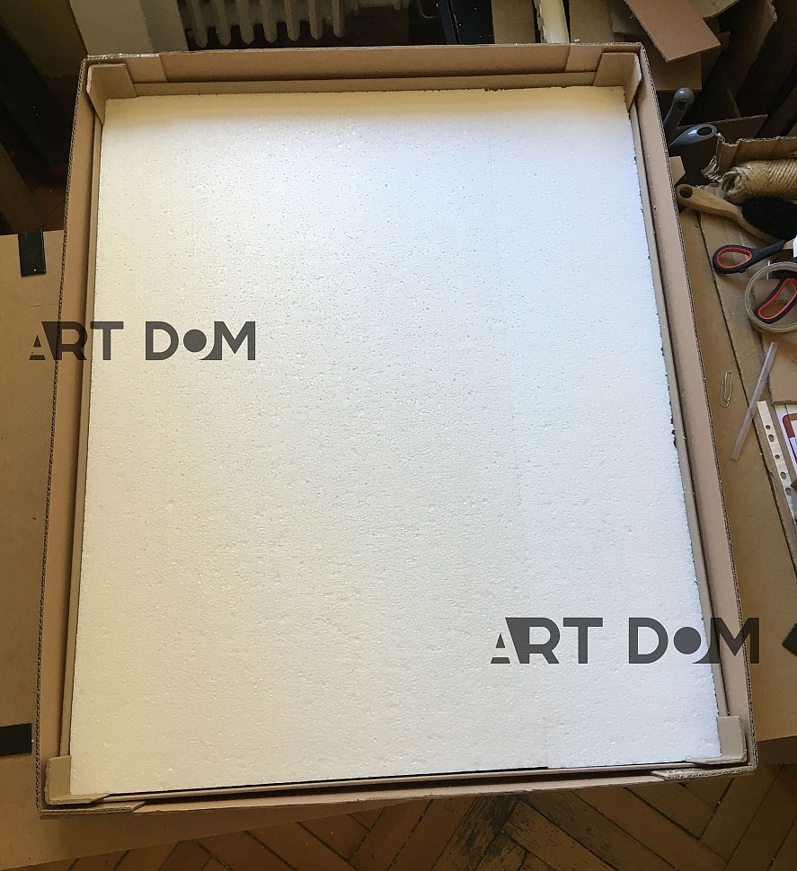 painting shipping box, international delivery