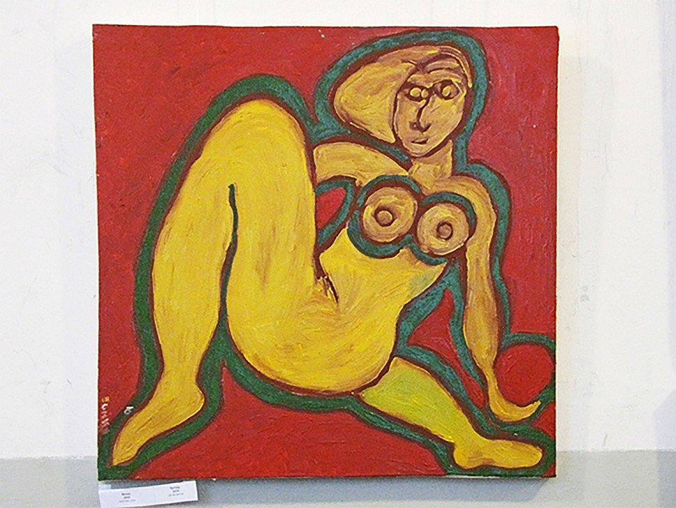 женский портрет картина масло бойко петр
