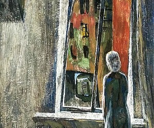 Туранский А.А. (родился 1932 г.), картина "Будни", картон, масло, 68 х 100 см