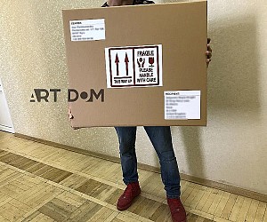 пример надежной упаковки картины