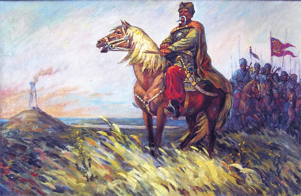 Painting by the artist Nechvoglod N.N. Peter Kalnyshevsky