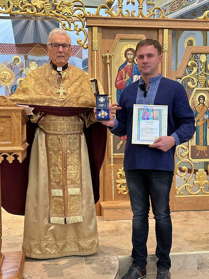 нагородження орденом Охоцького Андрія