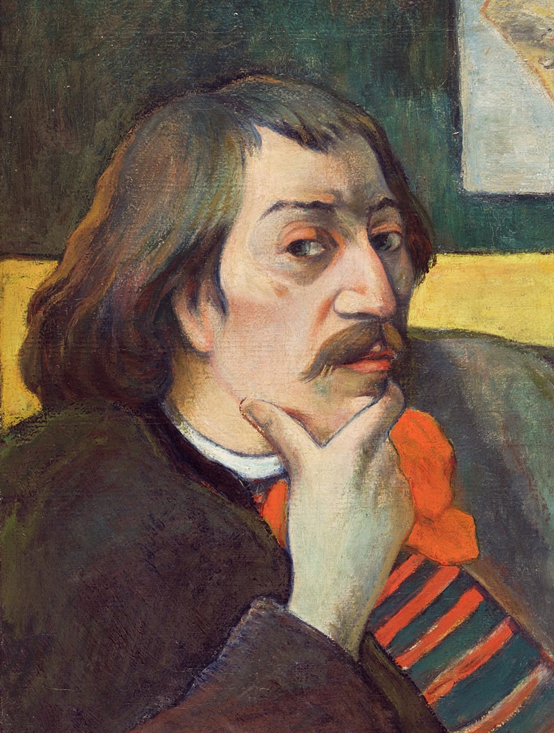 художник Гоген Поль, картина автопортрет художник Гоген Поль, картина автопортрет