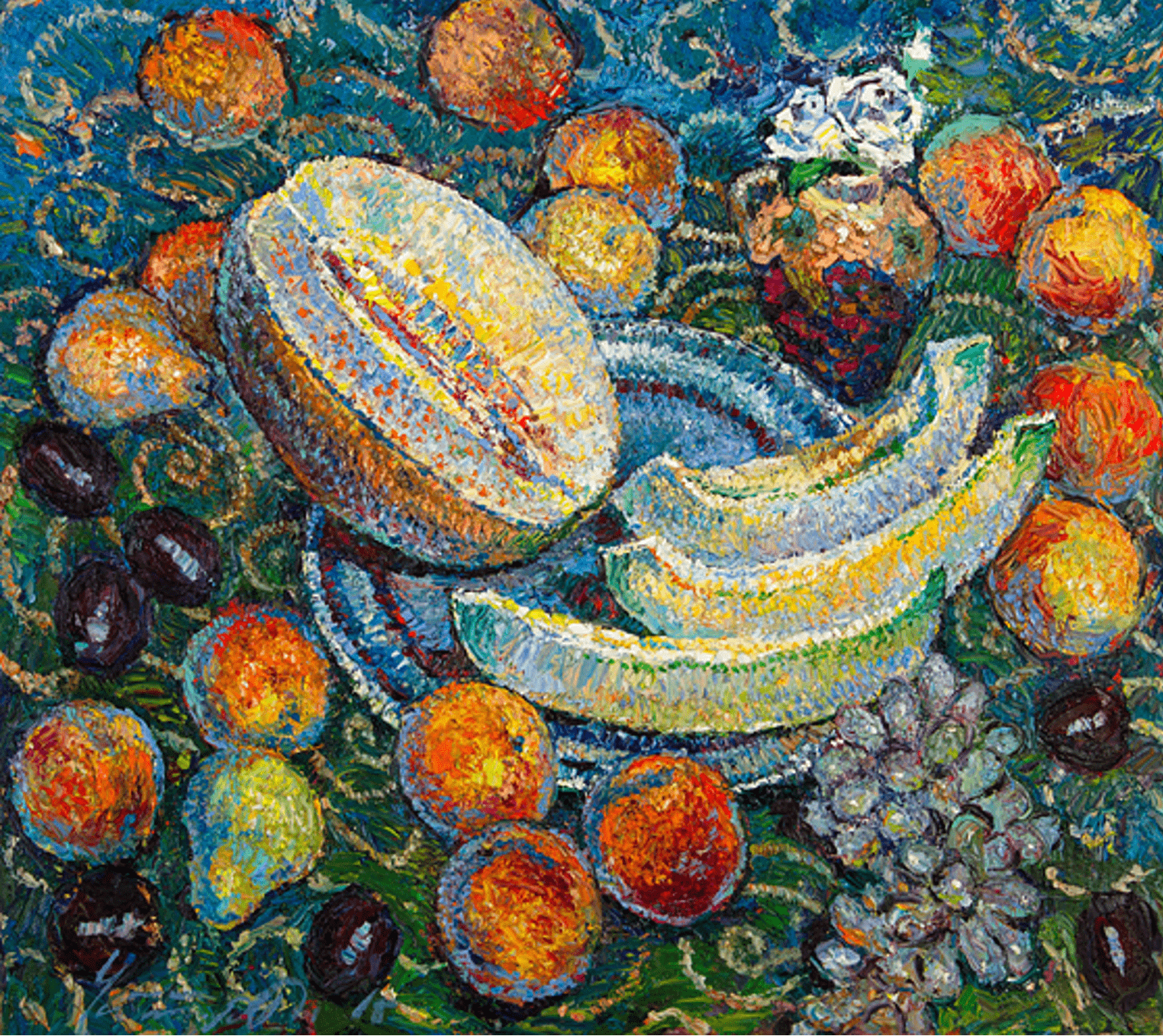 artist Chebotaru Andrey, painting Melon