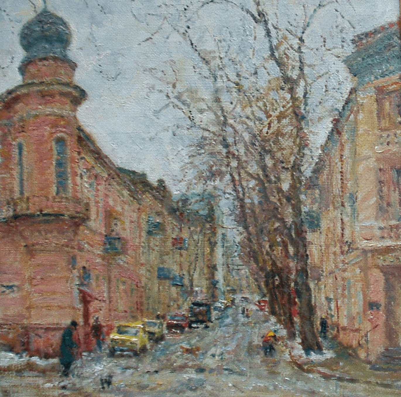 painting Lyapunova Lane, artist Gavdzinsky Albin