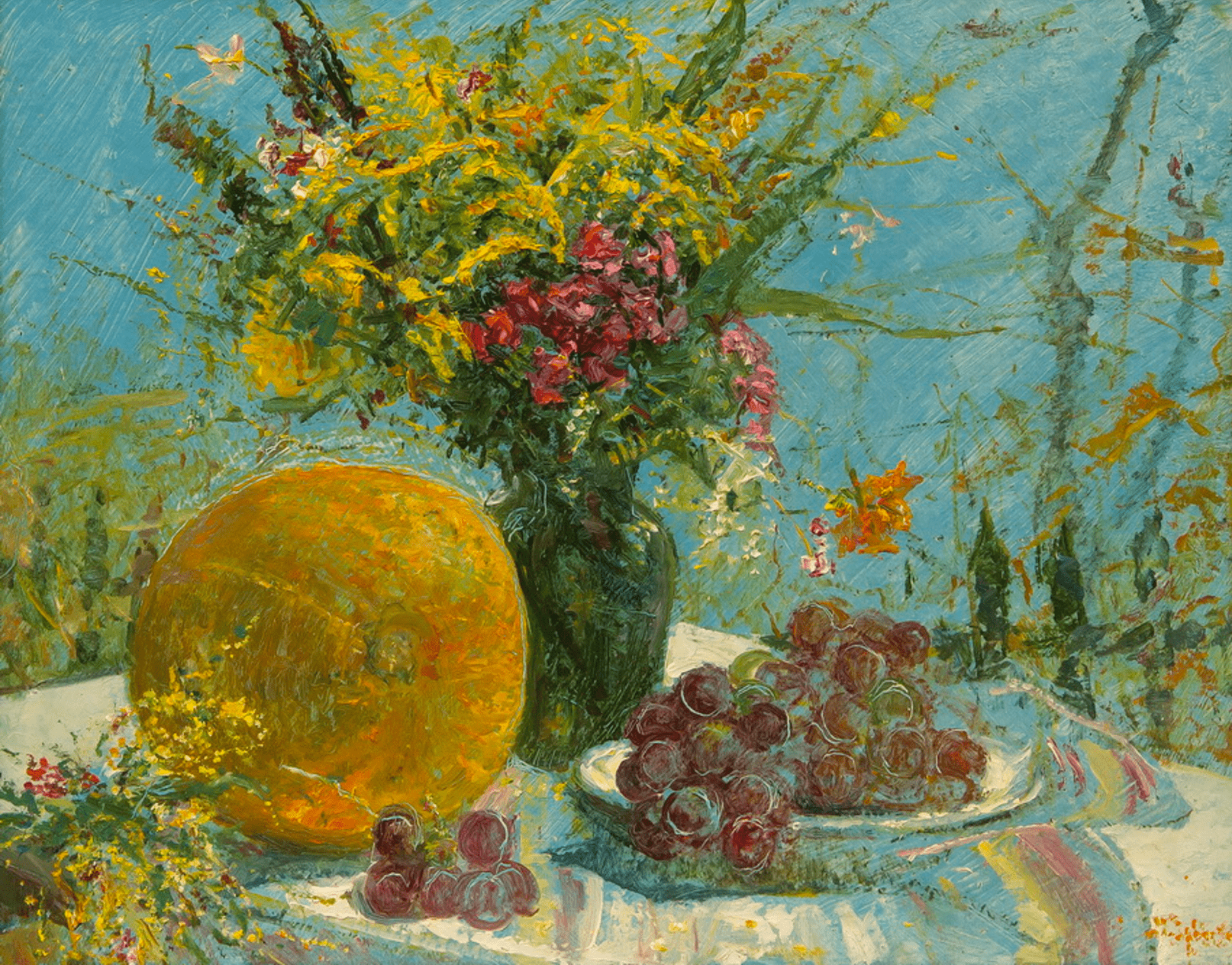 painting Still life August, artist Gavdzinskiy Albin