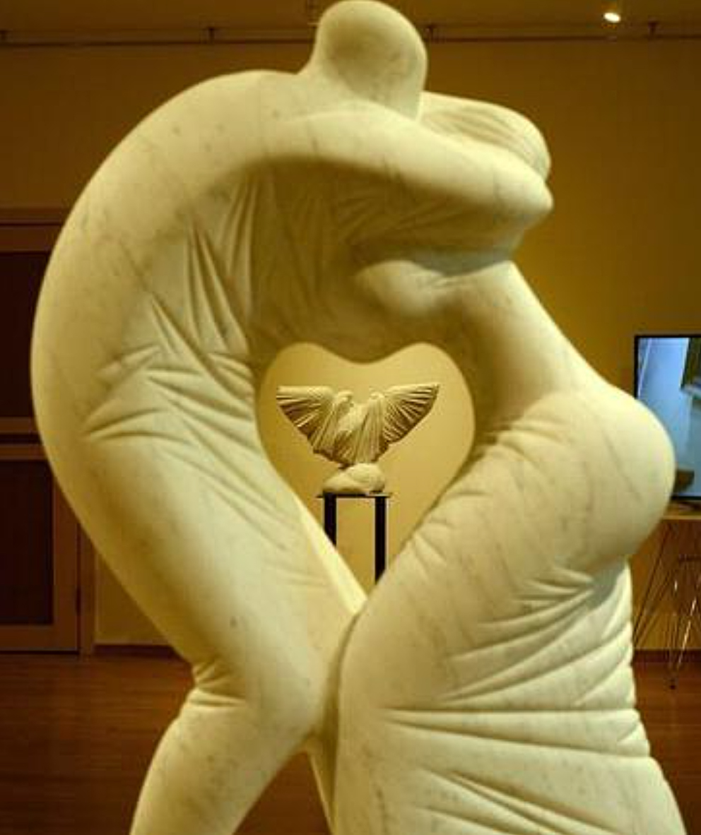 Frozen music of love, sculpture, Vladimirov Alexei, Alexey