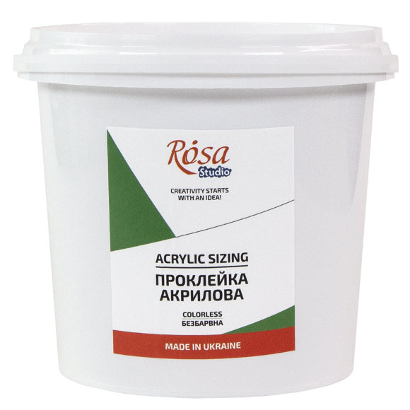 Проклейка акриловая 500мл ROSA Studio Проклейка акриловая 500мл ROSA Studio