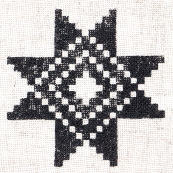 Штамп для забойки №4 серия Геометрия 6,5х6,5см ROSA TALENT