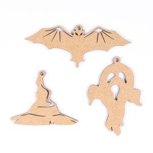 Набор заготовок „Halloween“ 2, МДФ, 3шт, ROSA TALENT