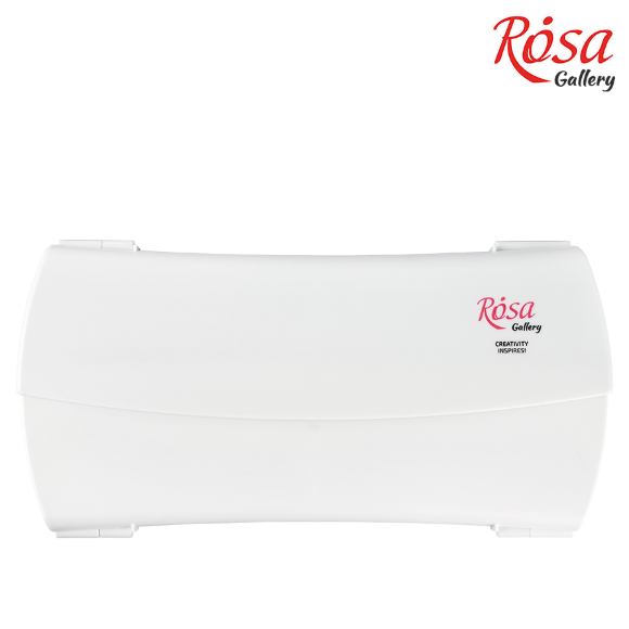 Пенал для акварельных красок пластиковый 24 кювета ROSA Gallery