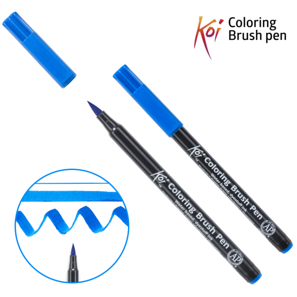 Маркер-кисть акварельная KOI Блендер (0) Sakura