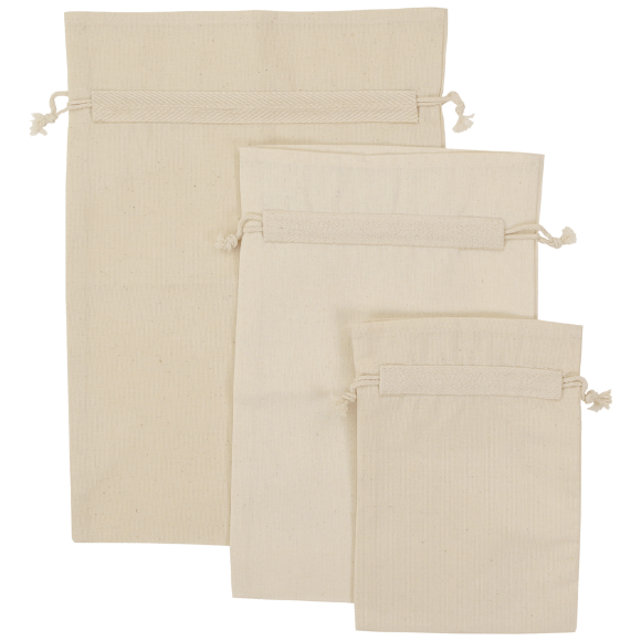 Мешочек из хлопка 25х35см неотбеленный хлопок 135 г/м2 ROSA Talent