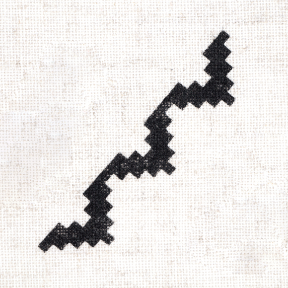 Штамп для забойки №6 серия Геометрия 7,5х1,5см ROSA TALENT Штамп для забойки №6 серия Геометрия 7,5х1,5см ROSA TALENT