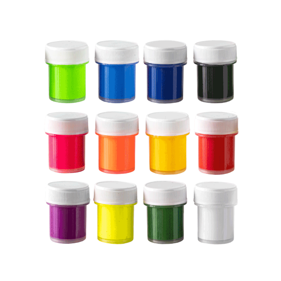 Набор акриловых красок Творчество 6+6 цв. 10 мл ГАММА’UA Набор акриловых красок Творчество 6+6 цв. 10 мл ГАММА’UA