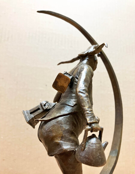 Скульптура Бег по кругу, автор Шевчук Дмитрий