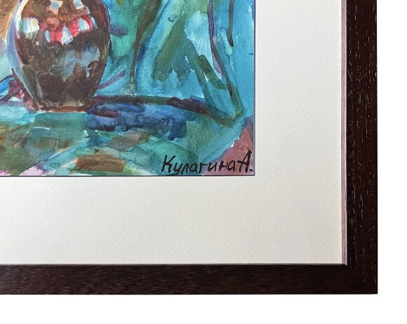 Watercolor Bouquet of Flowers, artist Kulagina Anna Watercolor Bouquet of Flowers, artist Kulagina Anna