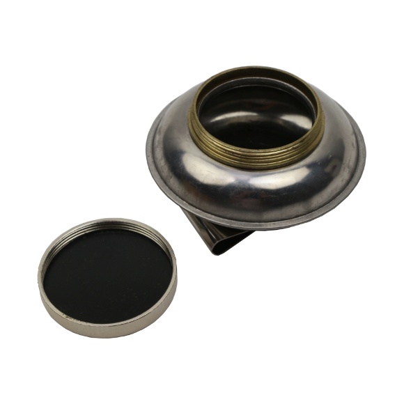 Олейница одинарная металлическая с крышкой (d:6cм) DK ART