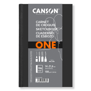 Блокнот для рисунка Art Book One PORTRAIT 14х21,6 см 100г/м2 98л Canson