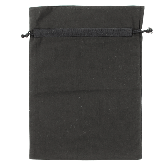 Мешочек из хлопка 25х35см черный хлопок 135 г/м2 ROSA Talent