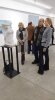 посетители персональной выставки скульптора Владимирова Алексея