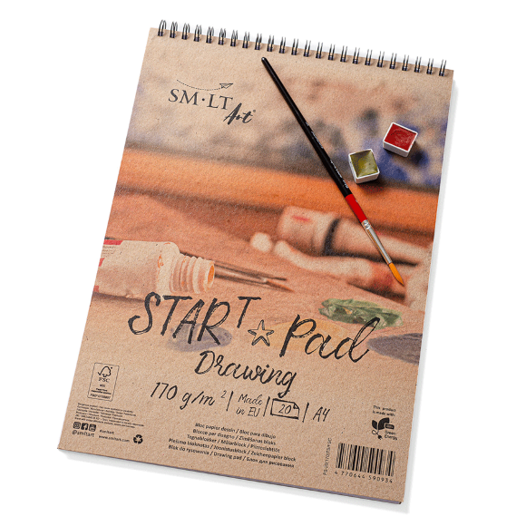 Альбом для рисунка STAR T 170г/м2 20л SM-LT Art
