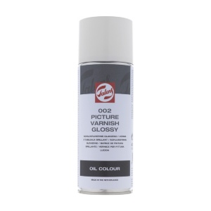 Лак покровный для живописи Глянцевый (002) аэрозоль 400мл Royal Talens