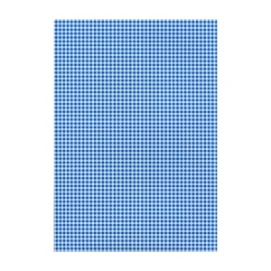 Бумага с рисунком "Клеточка" двухсторонняя Синяя 21х31см 200г/м2 Heyda