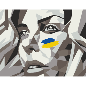 Картина по номерам „Свободная“ 35×45см ROSA START