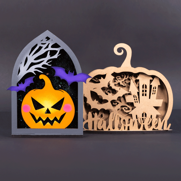 Угловая заготовка „Halloween“ 2, 20х26см, МДФ, ROSA TALENT