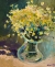 Painting Daisies, artist Nina Lytvyn