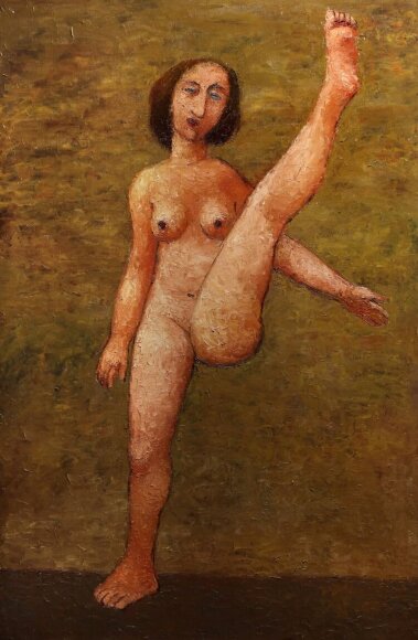 Картина Актриса Маргарита, художник Ройтбурд Александр - продано