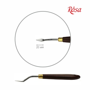 Мастихин ROSA Gallery CLASSIC №37 длина 2см ромб мини