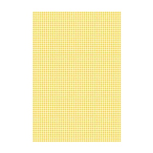 Бумага с рисунком "Клеточка" двухсторонняя Желтая 21х31см 200г/м2 Heyda