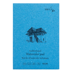 Блокнот-склейка для акварели AUTHENTIC A5 280г/м2 20л SM-LT Art