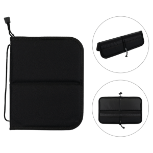 Пенал для кистей 20×25см черный DK ART