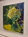 Painting Daisies, artist Nina Lytvyn Painting Daisies, artist Nina Lytvyn
