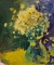 Painting Daisies, artist Nina Lytvyn