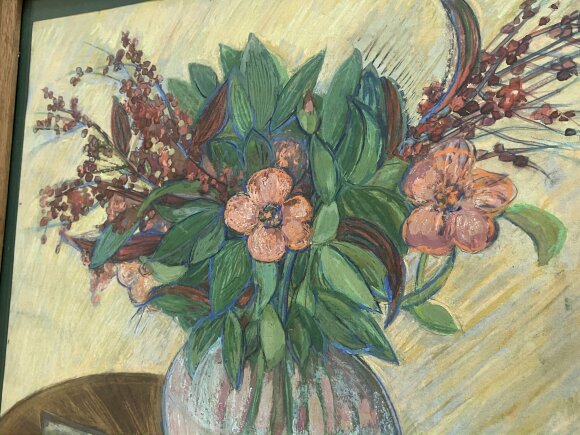 Картина Натюрморт с букетом, художник Краковецкая Ульяна